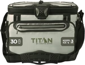Titan Zipperless HardBody Cooler, Keeps Ice 2 Days