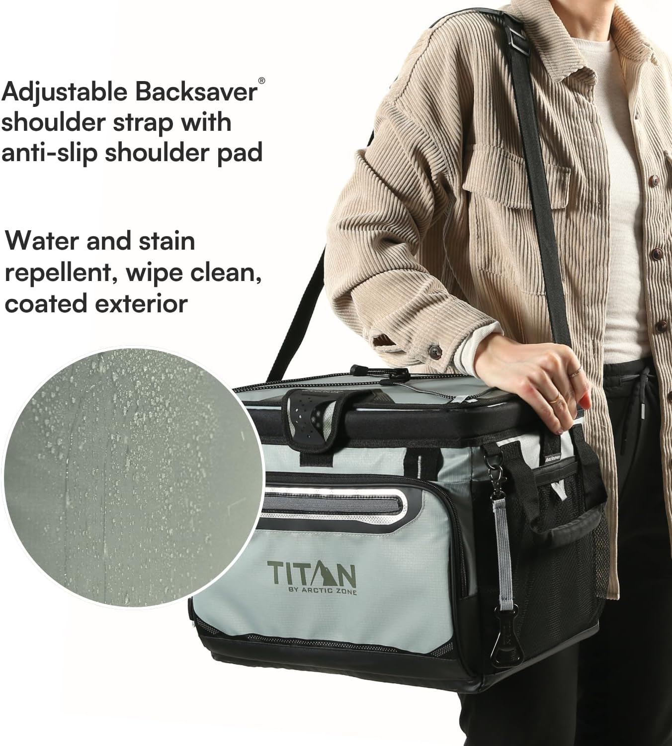 Titan Zipperless HardBody Cooler, Keeps Ice 2 Days - Image 7